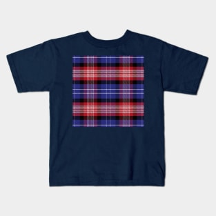 Scottish pattern Saint Andrews Tartan Plaid Kids T-Shirt